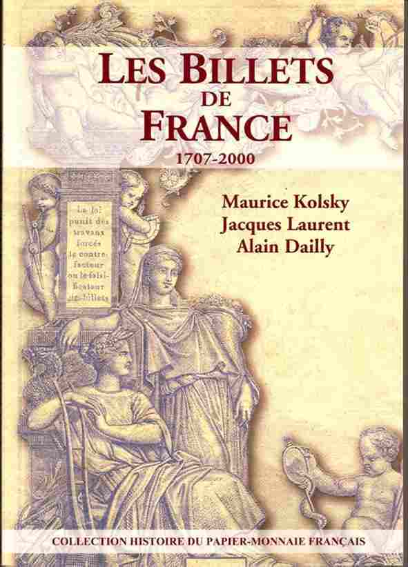 LES BILLETS DE FRANCE 1707-2000
